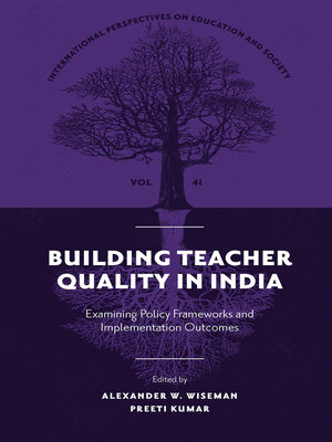 cover image of Building Teacher Quality in India